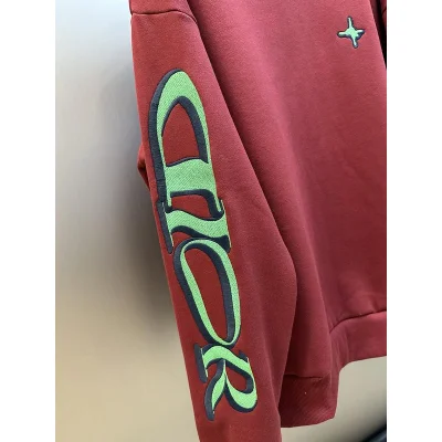 Свитшот Christian Dior Frontside Print Star "Red" фото № 5