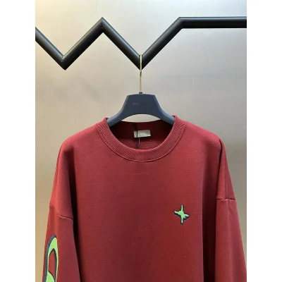 Свитшот Christian Dior Frontside Print Star "Red" фото № 7