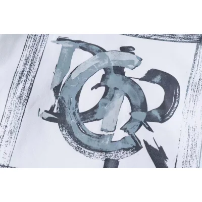 Худи Christian Dior Watercolour Logo "White" фото № 3 Худи Christian Dior Watercolour Logo "White" фото № 3