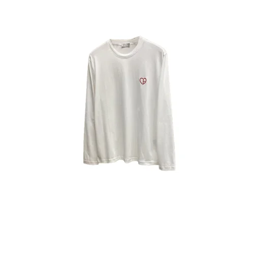 Свитшот Christian Dior Red Heart CD "White"