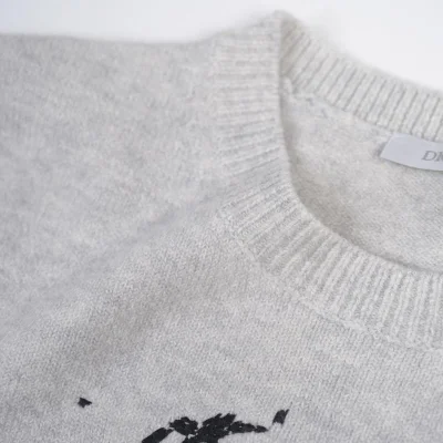 Свитшот Christian Dior Plant "Gray" фото № 6