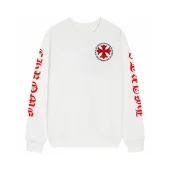 Свитшот Chrome Hearts With Red Logo "White"