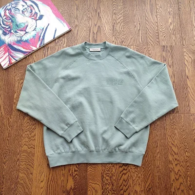 Свитшот Fear Of God With Logo - Base "Mint" фото № 2