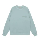 Свитшот Fear Of God Plain With Text Logo "Blue"