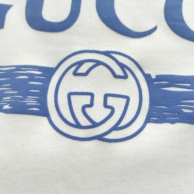 Свитшот Gucci Basic Print "White" фото № 8