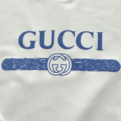 Свитшот Gucci Basic Print "White" фото № 9