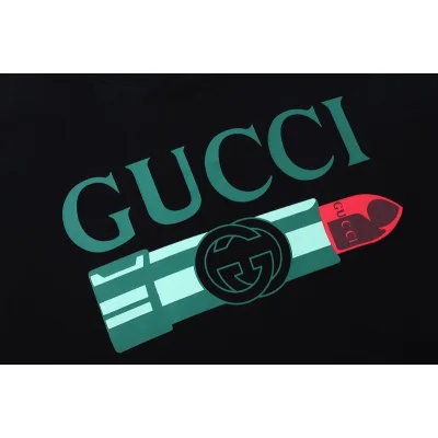 Свитшот Gucci Print Lipstick "Black" фото № 2