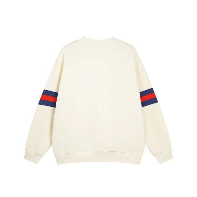 Свитшот Gucci Blue And Red Stripes "Beige" фото № 2