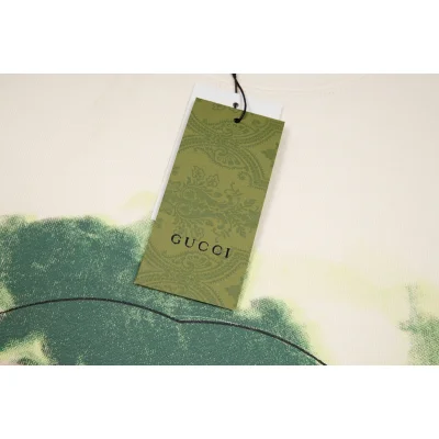 Свитшот Gucci Watermelon Logo "Cream" фото № 6