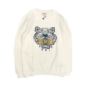 Свитшот Kenzo With An Animalistic Tiger Logo "White"