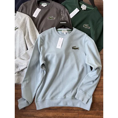 Свитшот Lacoste With A Crocodile "Gray" фото № 3 Свитшот Lacoste With A Crocodile "Gray" фото № 3