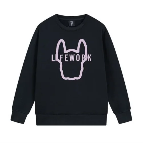 Свитшот Life Work Silhouette "Black"