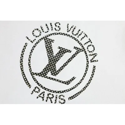 Свитшот Louis Vuitton Round Logo "White" фото № 5