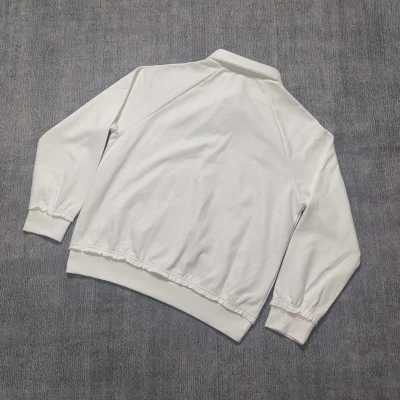 Свитшот Miu Miu Frontside Left Round Logotype Miu Miu "White" фото № 3