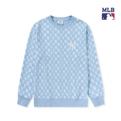 Свитшот MLB Monogram Allover Overfit "Cream"