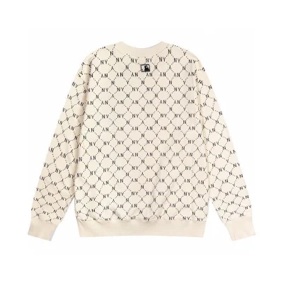 Свитшот MLB Repeating Letters Chained By Dots Print "White" фото № 2