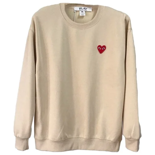 Свитшот Play With Red Heart "Beige"