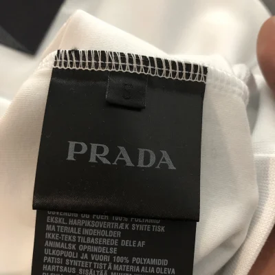 Свитшот Prada With Pocket And Logo "White" фото № 3