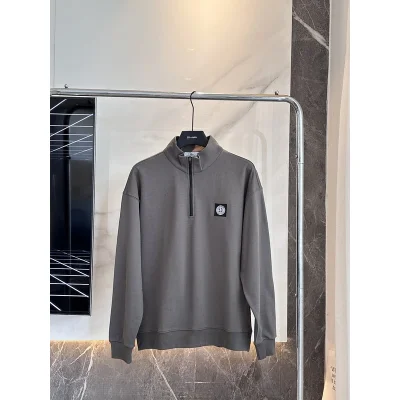 Свитшот Stone Island With Lock "Gray" фото № 2