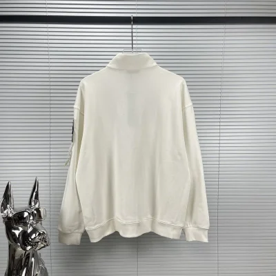 Свитшот Stone Island With Patch With Large Text - ZIP "White" фото № 5