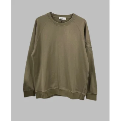 Свитшот Stone Island With Brand Logo On The Sleeve - Monochrome "Brown" фото № 8 Свитшот Stone Island With Brand Logo On The Sleeve - Monochrome "Brown" фото № 8