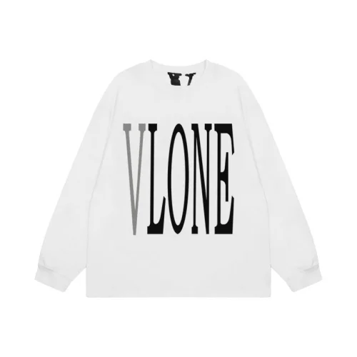 Свитшот Vlone Gray Letter V "White"