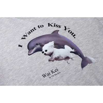 Свитшот Wai Kei Dulfin And The Dog "Gray" фото № 5 Свитшот Wai Kei Dulfin And The Dog "Gray" фото № 5