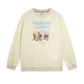 Свитшот Wai Kei Three Dogs "Beige"