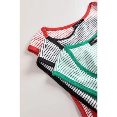 Майка Peaceminusone Chamomile "White/Green" фото № 7