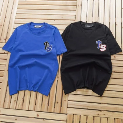 Футболка Trapstar Embroidered Wildcard Style "Blue" фото № 9