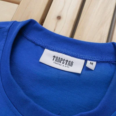 Футболка Trapstar Embroidered Wildcard Style "Blue" фото № 6