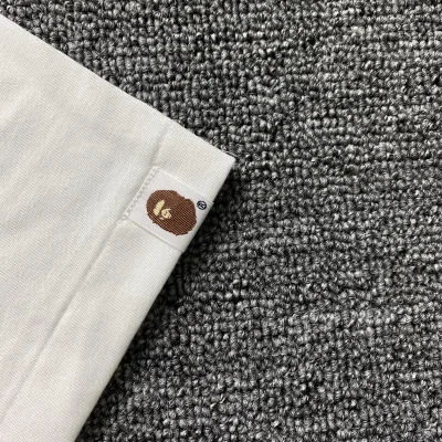 Футболка A Bathing Ape Monkey In Flowers "White" фото № 4