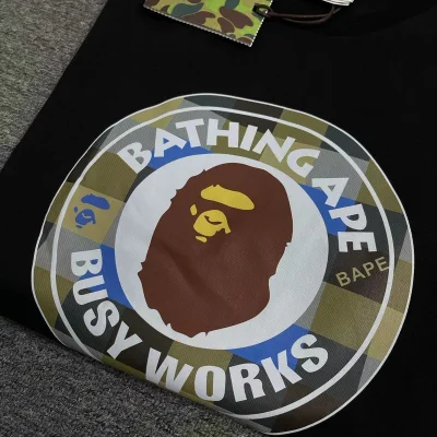 Футболка A Bathing Ape Busy Works "Black" фото № 8 Футболка A Bathing Ape Busy Works "Black" фото № 8