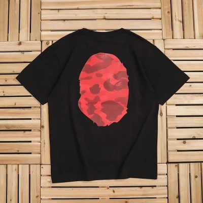 Футболка A Bathing Ape Camouflage Red Monkey Had "Black" фото № 2 Футболка A Bathing Ape Camouflage Red Monkey Had "Black" фото № 2