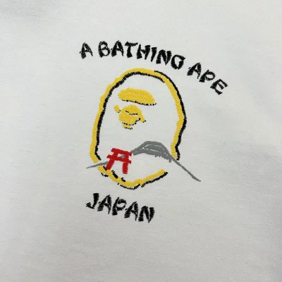 Футболка A Bathing Ape Shall Never Kill "White" фото № 4