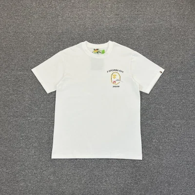 Футболка A Bathing Ape Shall Never Kill "White" фото № 2