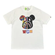 Футболка A Bathing Ape I Am Torn In Half "White"