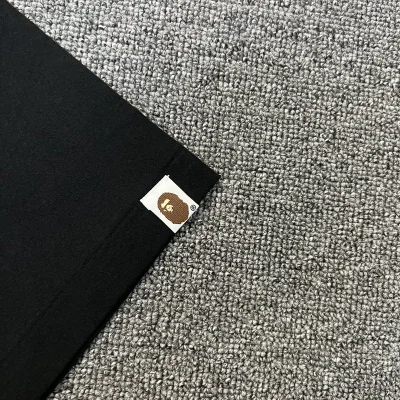 Футболка A Bathing Ape With Print On Both Sides "Black/Blue" фото № 6