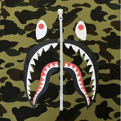 Футболка A Bathing Ape With A Lock "Green" фото № 6 Футболка A Bathing Ape With A Lock "Green" фото № 6