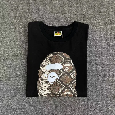 Футболка A Bathing Ape With Print Brand "Black" фото № 6 Футболка A Bathing Ape With Print Brand "Black" фото № 6