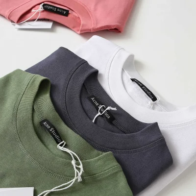 Футболка Acne Studios Usual "Gray" фото № 4