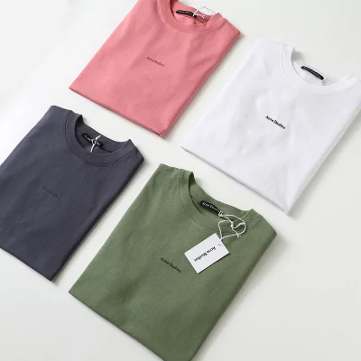 Футболка Acne Studios Usual "Gray" фото № 3