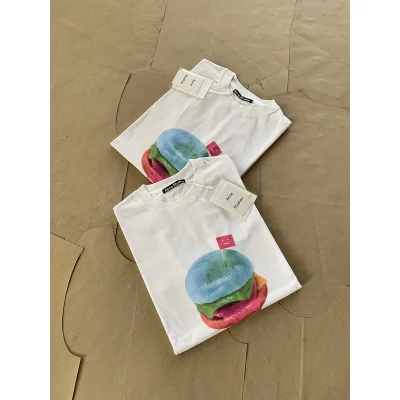 Футболка Acne Studios Kiss Me "White" фото № 5