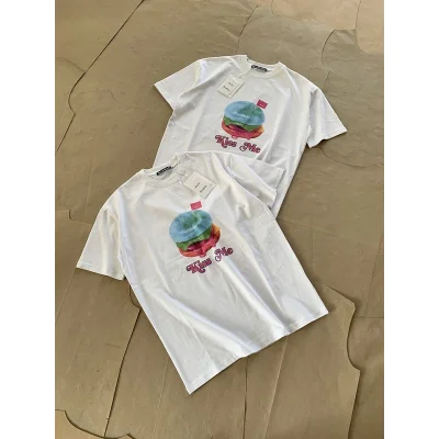 Футболка Acne Studios Kiss Me "White" фото № 2