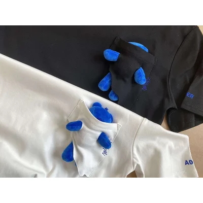 Футболка ADER With Blue Toy "Black" фото № 2 Футболка ADER With Blue Toy "Black" фото № 2