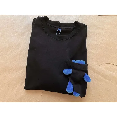 Футболка ADER With Blue Toy "Black" фото № 3 Футболка ADER With Blue Toy "Black" фото № 3