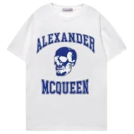 Футболка Alexander Mcqueen Skull With Logo Inscription Front