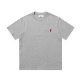 Футболка Amiri Small Red Heart "Gray"