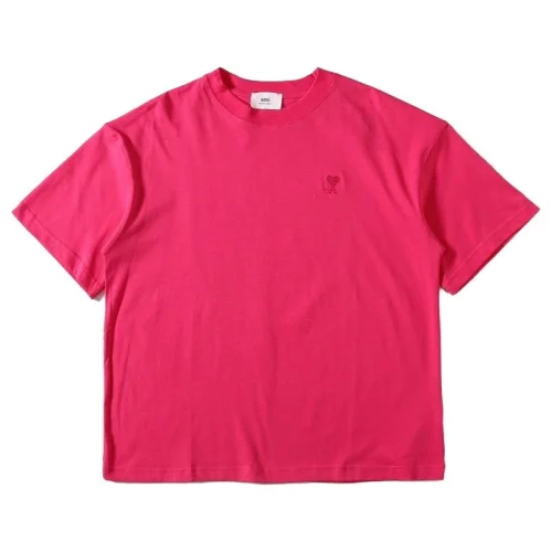 Футболка Amiri Base With Logo "Pink"
