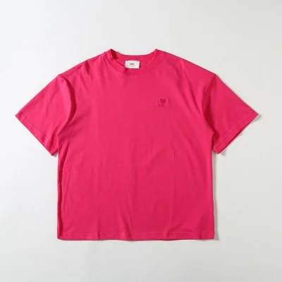 Футболка Amiri Base With Logo "Pink" фото № 2